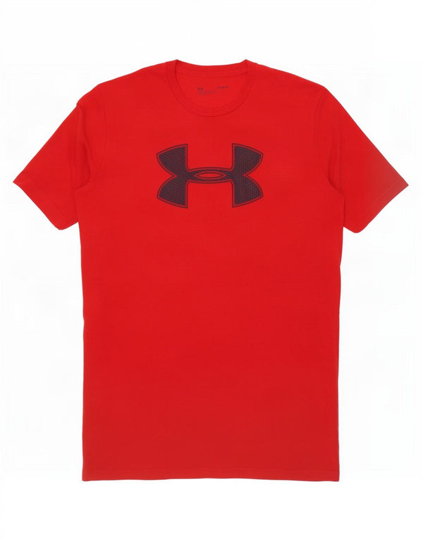 Under Armour Mens Graphic T-Shirt Top Medium Red