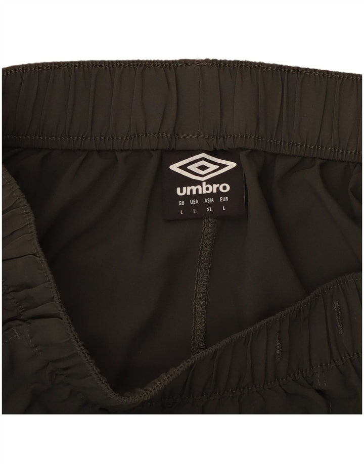 Umbro Mens Swimming Shorts Large  Khaki Polyester