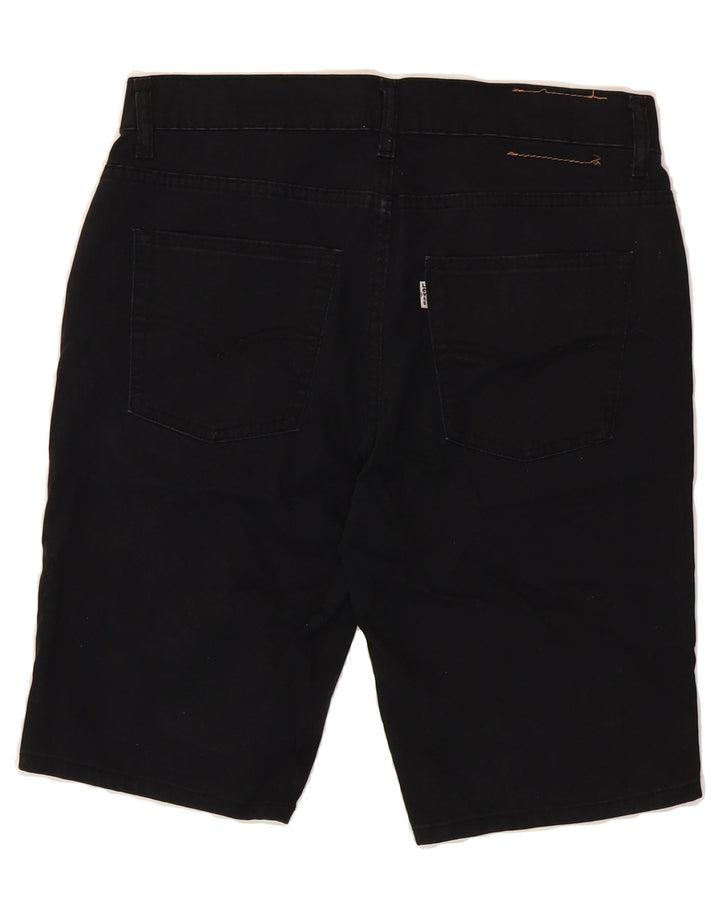 LEVI'S Mens 511 Denim Shorts W30 Medium Black Cotton Vintage Levi's and Second-Hand Levi's from Messina Hembry 