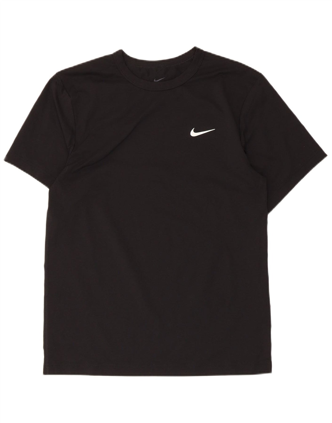 Nike Mens Dri Fit T-Shirt Top Small Black Polyester