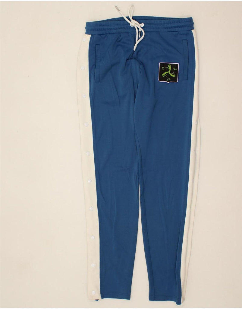 DIESEL Mens Tracksuit Trousers Large Blue Colourblock Vintage Diesel and Second-Hand Diesel from Messina Hembry 