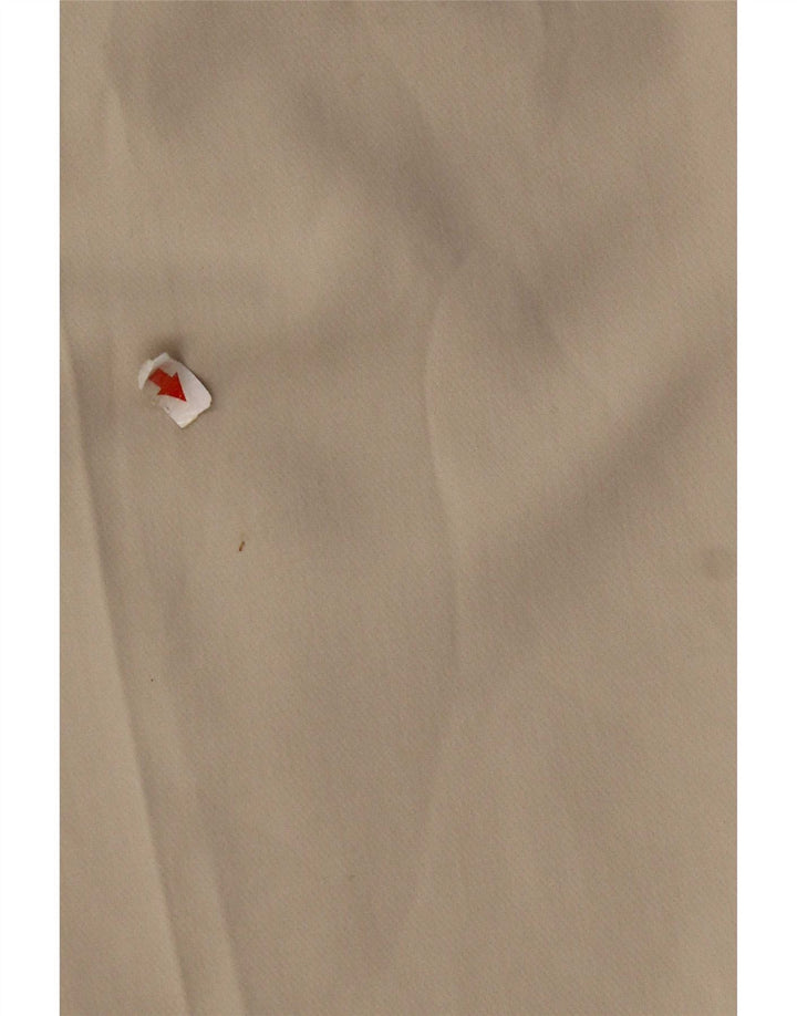 Zara Womens Tapered Suit Trousers Medium W28 L26 Off White Polyester