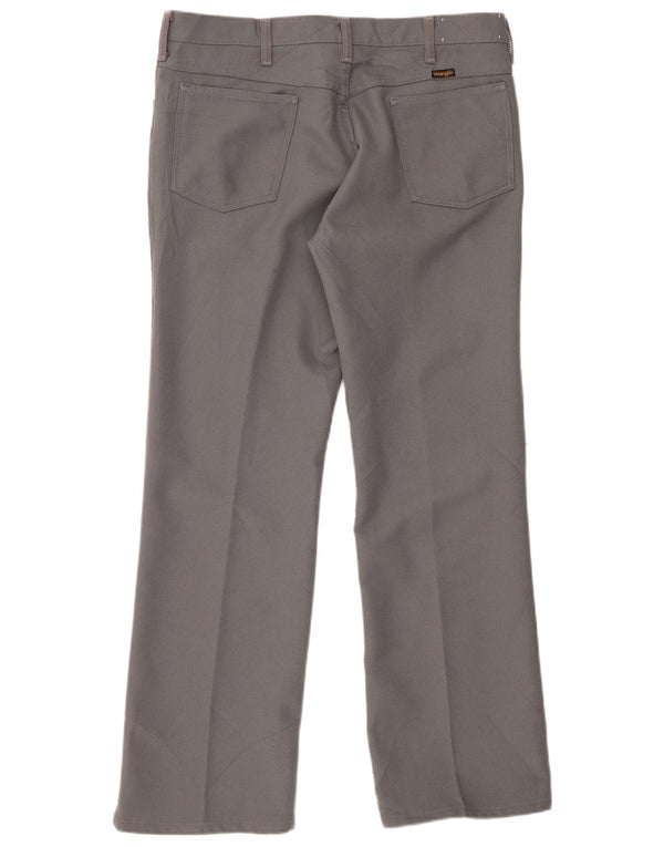 WRANGLER Mens Regular Fit Casual Trousers W36 L30 Grey