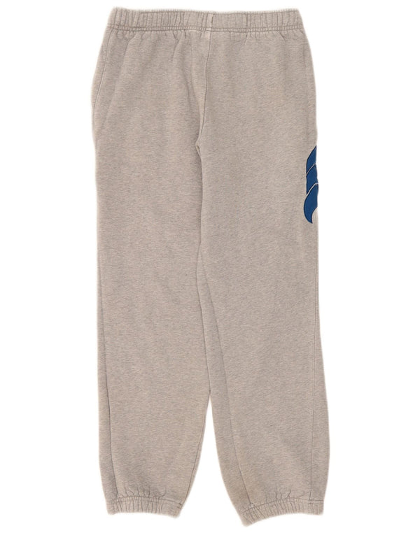 Canterbury Boys Graphic Tracksuit Trousers Joggers 11-12 Years Grey Flecked