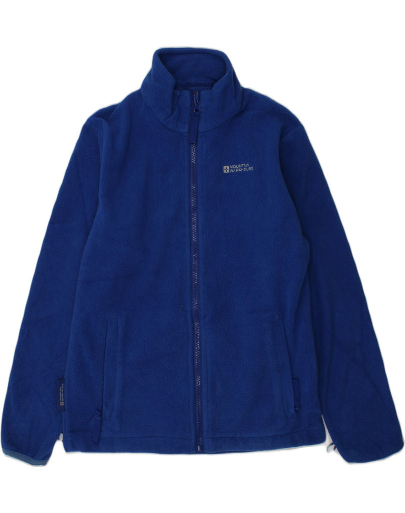 MOUNTAIN WAREHOUSE Boys Fleece Jacket 9-10 Years Blue Polyester | Vintage Mountain Warehouse | Thrift | Second-Hand Mountain Warehouse | Used Clothing | Messina Hembry 