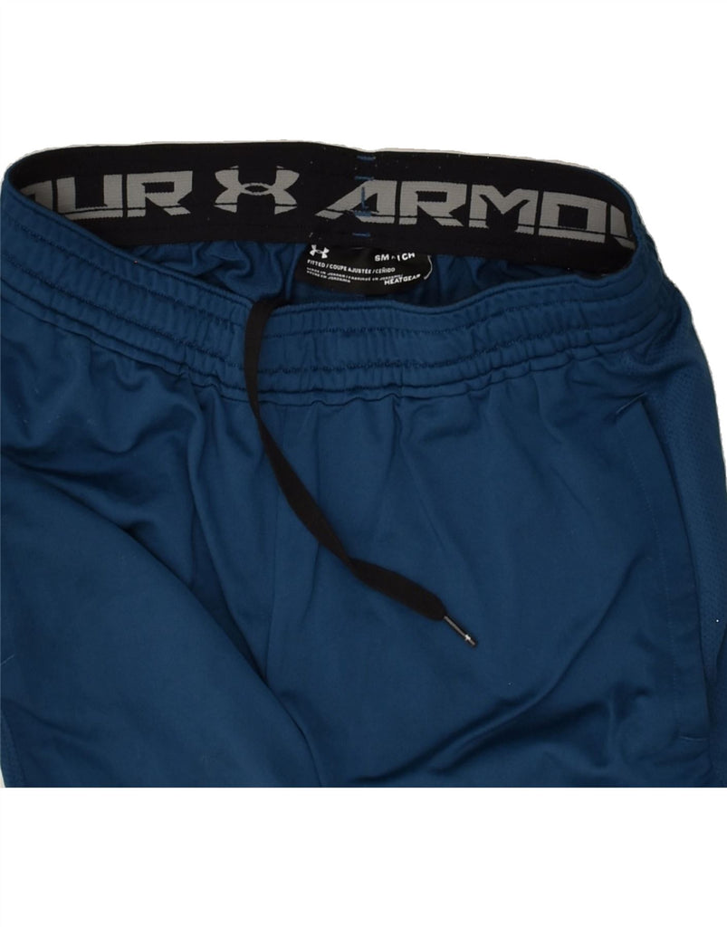 UNDER ARMOUR Mens Sport Shorts Small Blue | Vintage Under Armour | Thrift | Second-Hand Under Armour | Used Clothing | Messina Hembry 