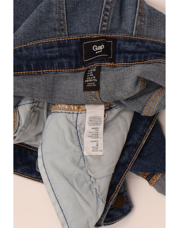 Gap Womens Denim Shorts UK 12 Medium W32 Blue Cotton