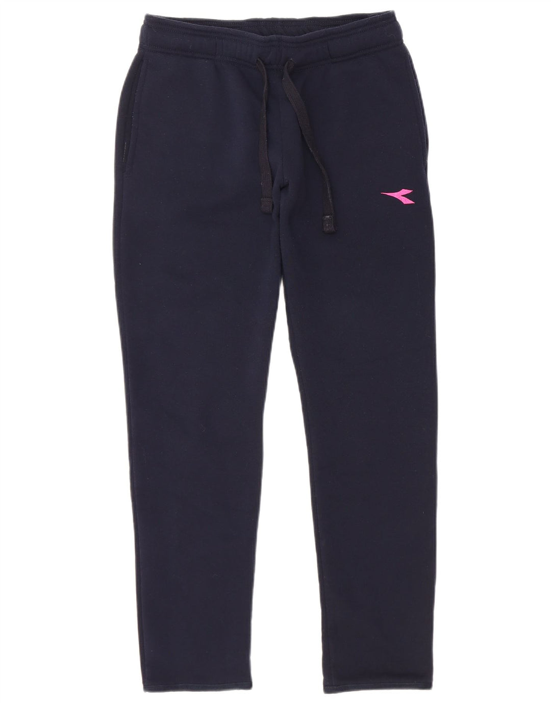 Diadora Womens Tracksuit Trousers UK 12 Medium  Navy Blue Polyester
