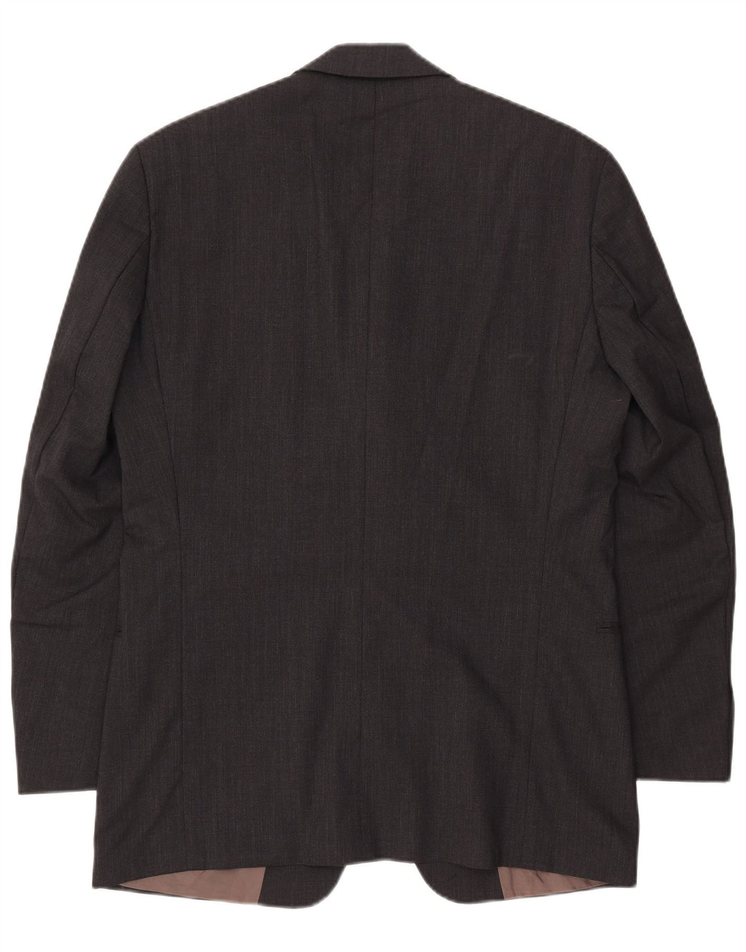 HUGO BOSS Mens 3 Button Blazer Jacket UK 40 Large Grey Wool