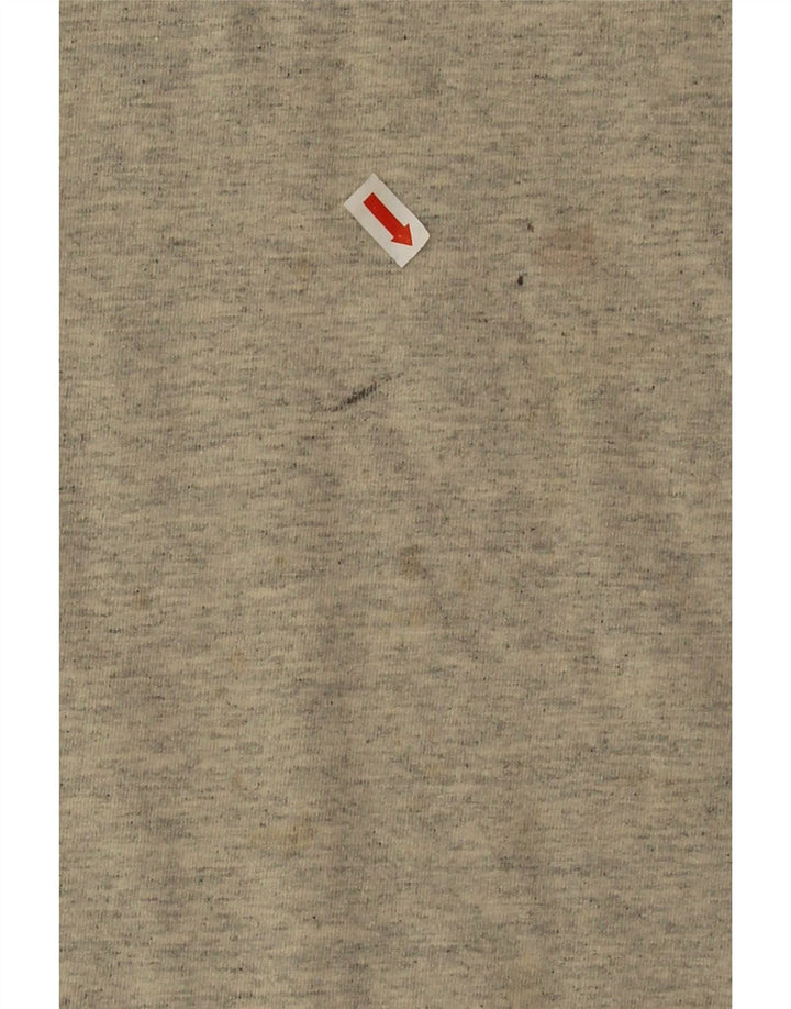 Champion Mens Graphic T-Shirt Top Small Grey Flecked Cotton
