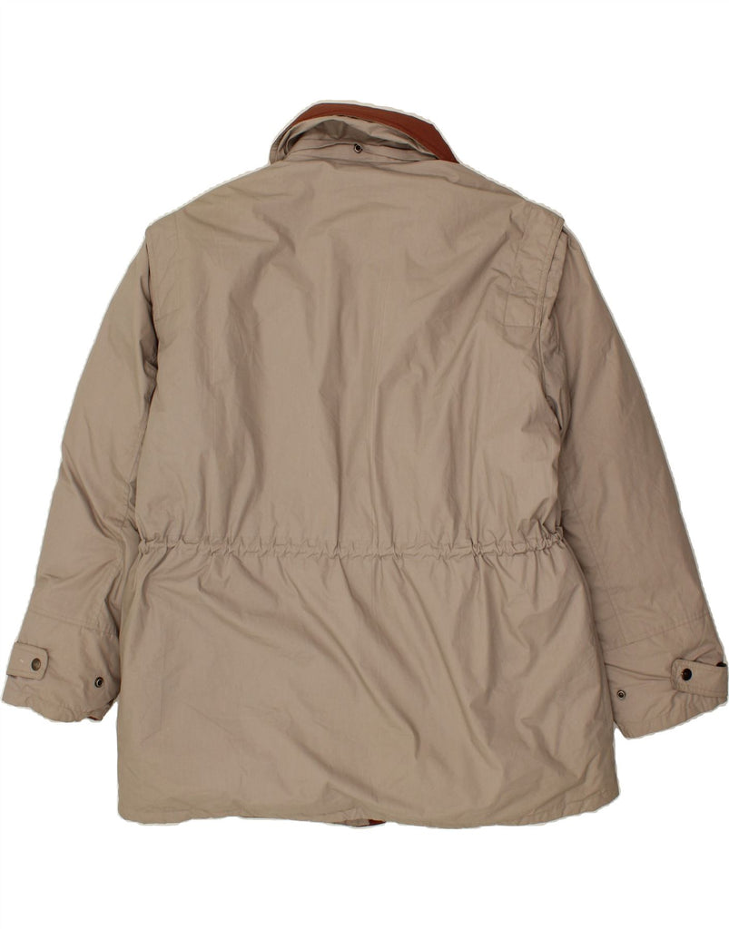 PERSEVERE Mens Padded Jacket UK 42 XL Grey Polyester Vintage Persevere and Second-Hand Persevere from Messina Hembry 