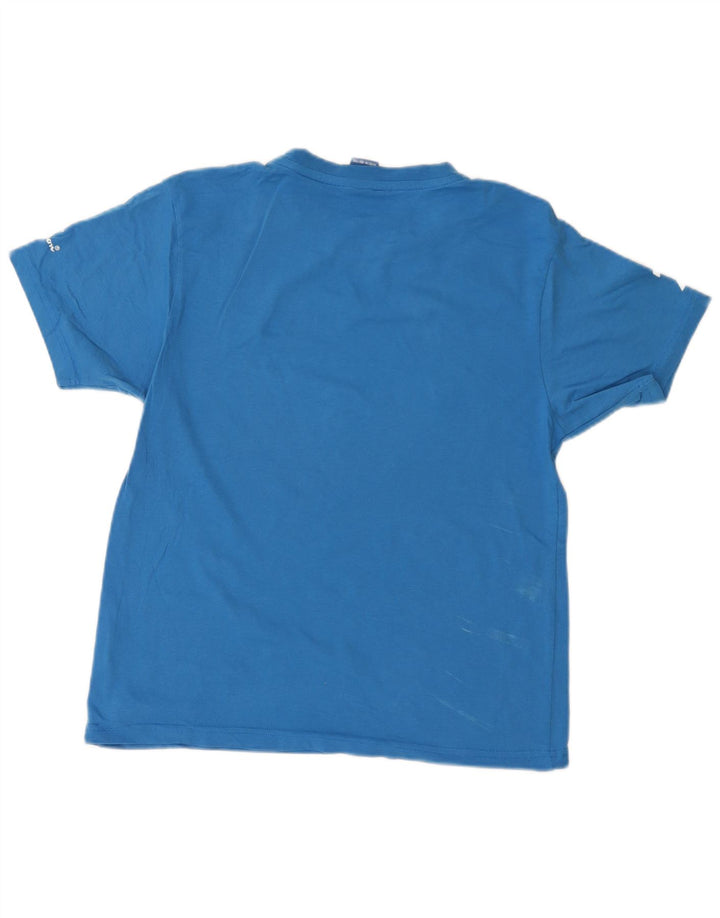 Champion Mens Italia Graphic T-Shirt Top Small Blue