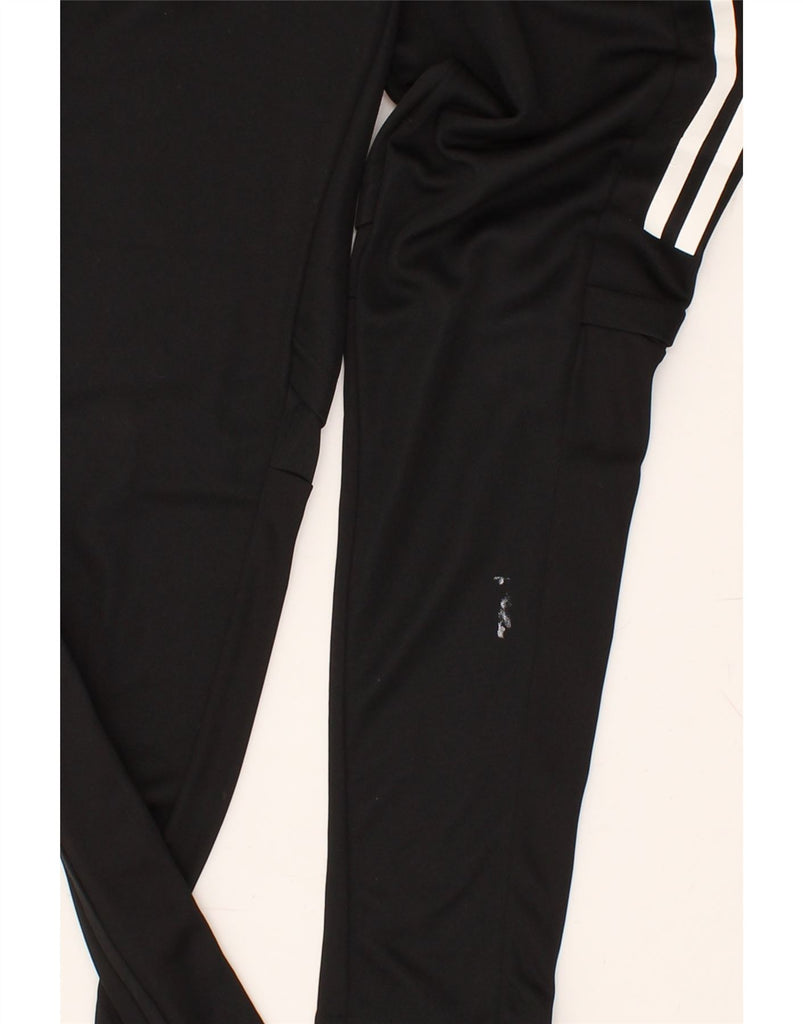 ADIDAS Womens Aeroready Tracksuit Trousers UK 6 XS  Black Polyester Vintage Adidas and Second-Hand Adidas from Messina Hembry 