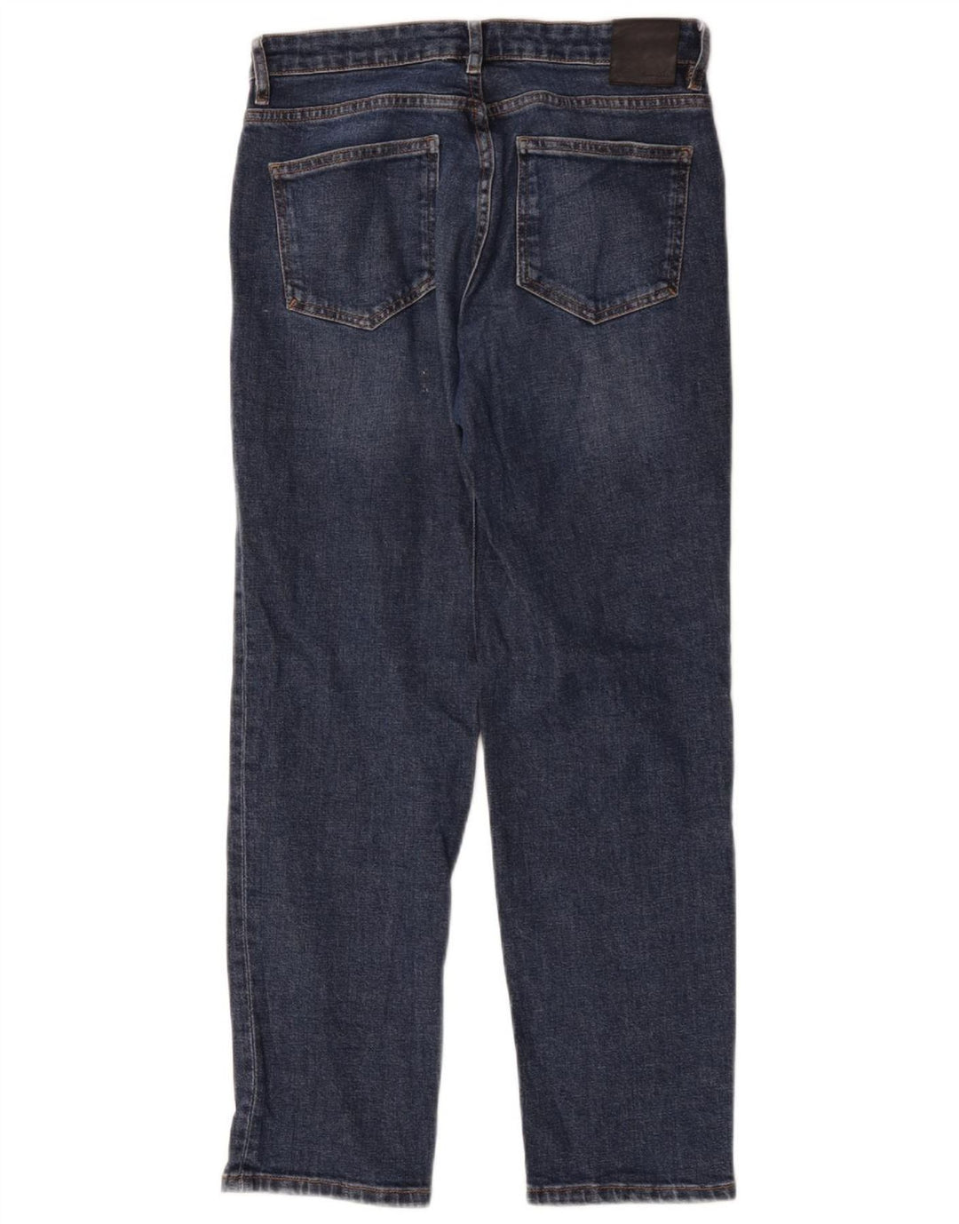 Massimo Dutti Womens Straight Jeans W30 L27 Blue Cotton