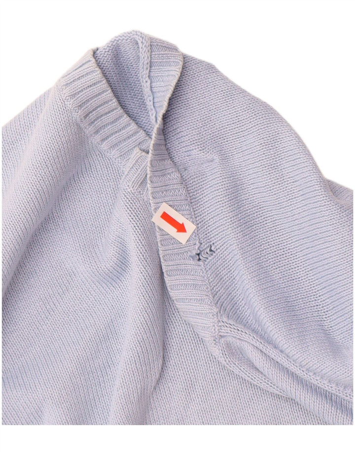 POLO RALPH LAUREN Boys V-Neck Jumper Sweater 13-14 Years XL  Blue Cotton