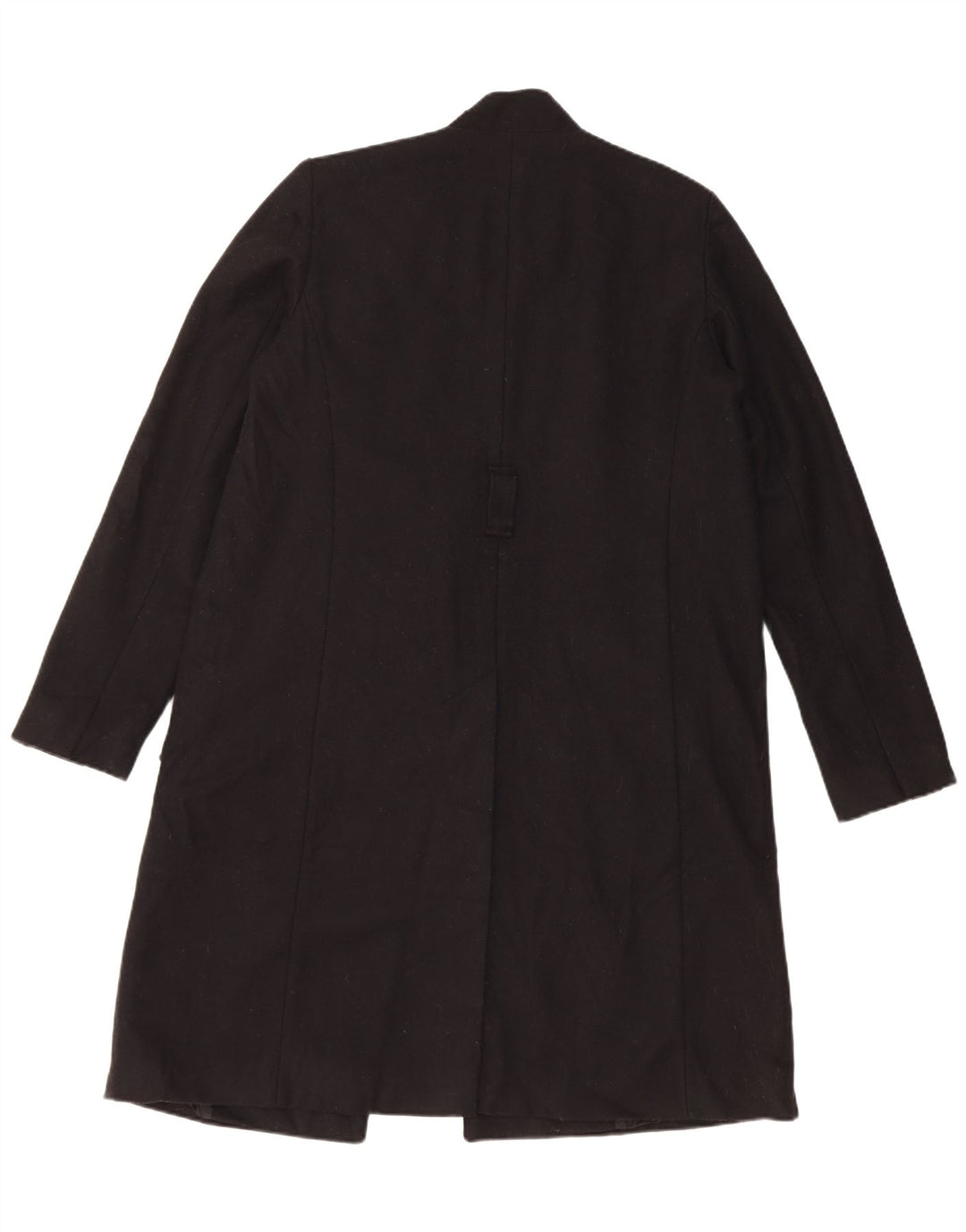 French Connection Womens Oversized Overcoat UK 12 Medium Black Wool