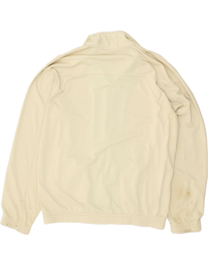 CHAMPION Mens Graphic Tracksuit Top Jacket Large Beige Vintage Champion and Second-Hand Champion from Messina Hembry 