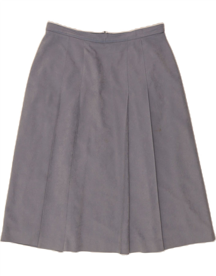 VINTAGE Womens A-Line Skirt W30 Medium  Grey Vintage Vintage and Second-Hand Vintage from Messina Hembry 