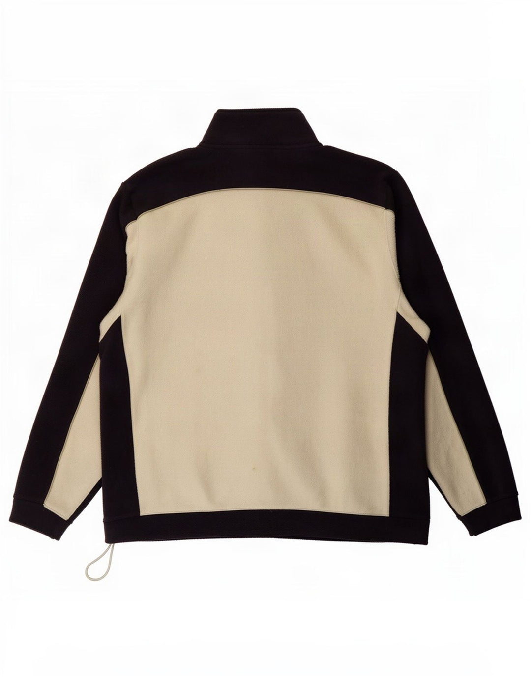 Fila Mens Fleece Jacket IT 52/54 Large Navy Blue Colourblock