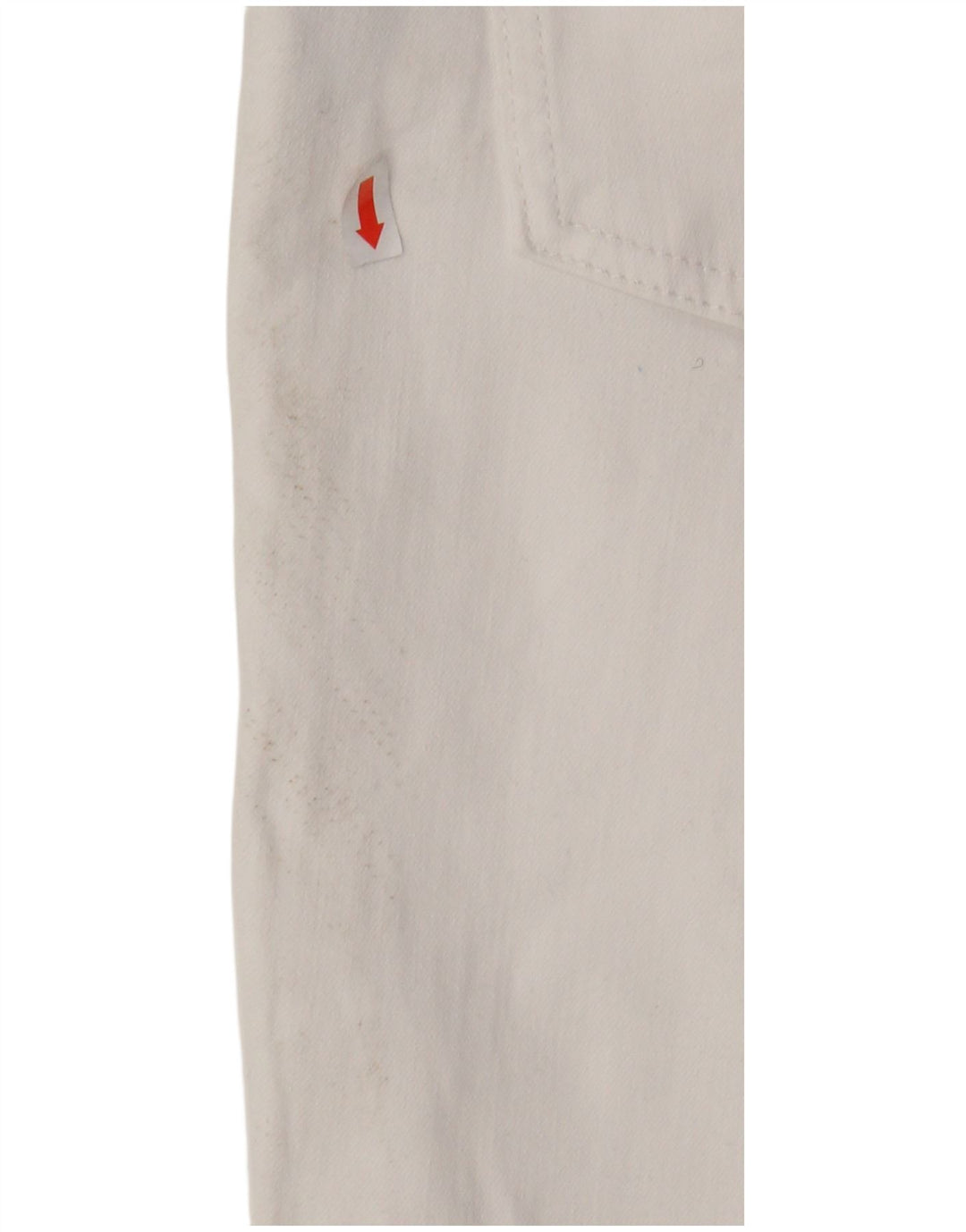 WAREHOUSE Womens Slim Jeans UK 14 Large W32 L26 White Cotton