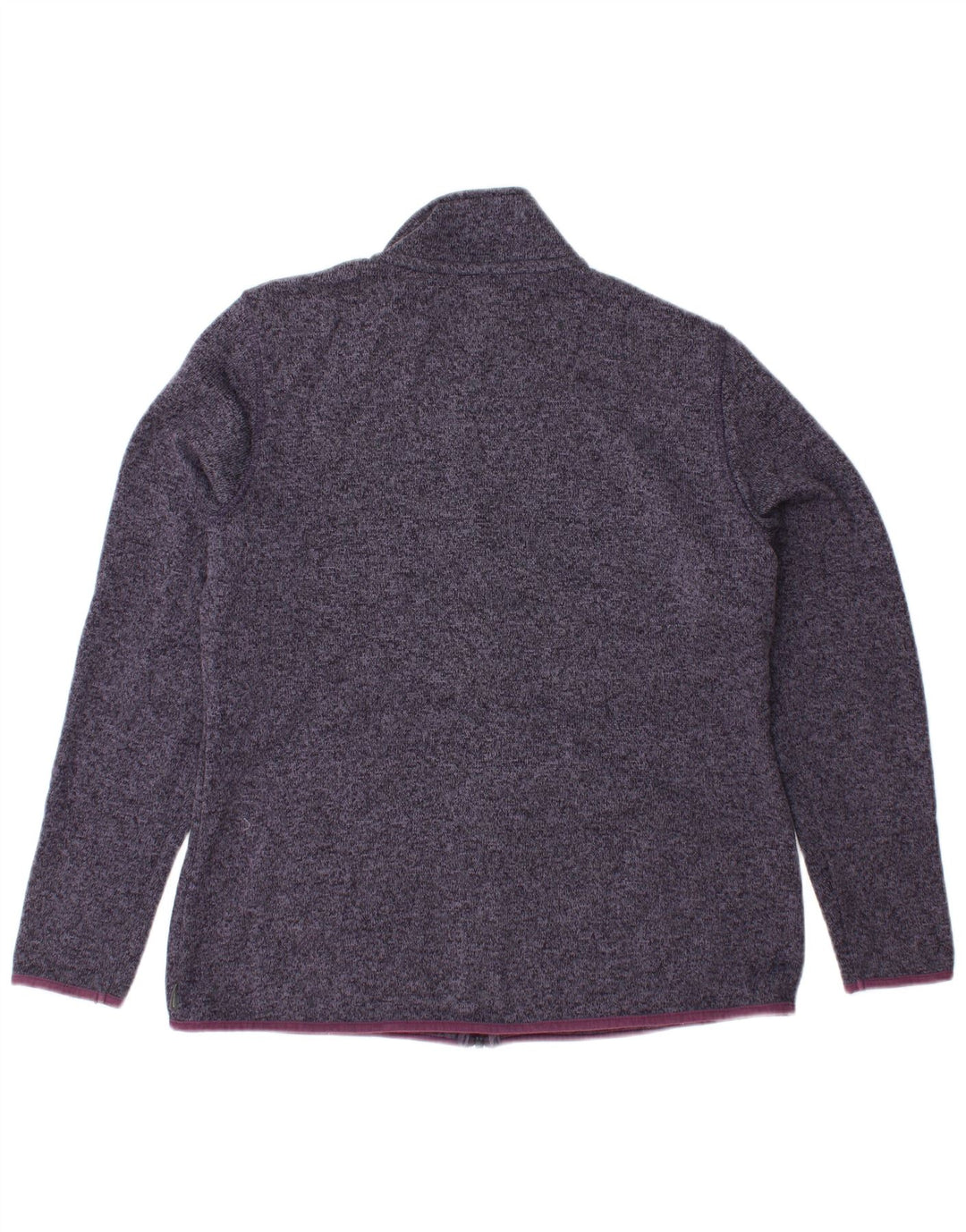 EDDIE BAUER Womens Tracksuit Top Jacket UK 18 XL Navy Blue Polyester