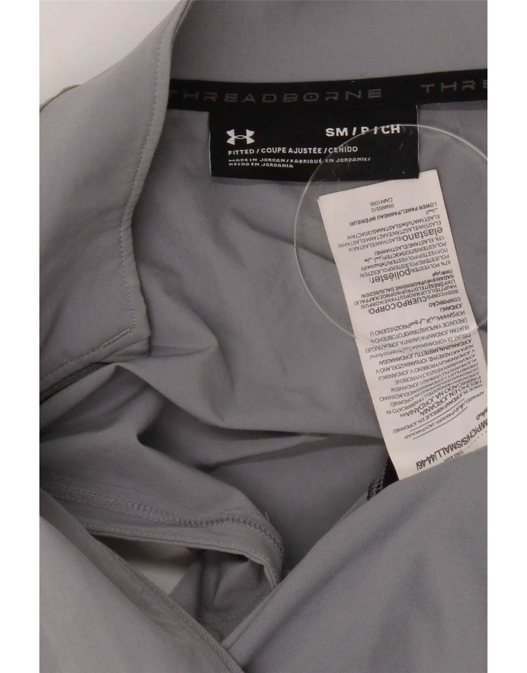Under Armour Mens Sleeveless Tracksuit Top Jacket Small Grey Colourblock