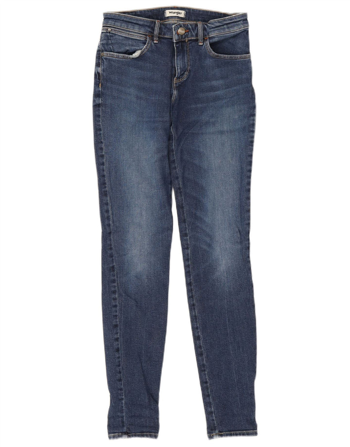 Wrangler Womens Skinny Jeans W24 L32 Blue