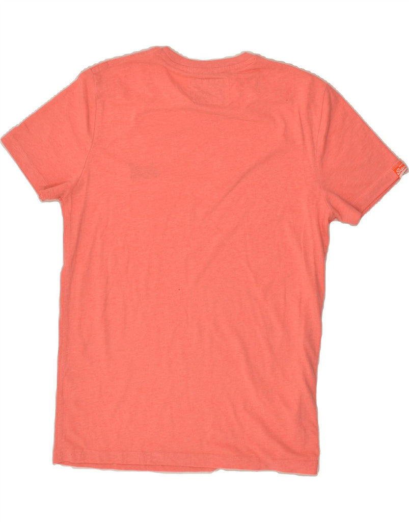 SUPERDRY Mens T-Shirt Top Small Orange Cotton | Vintage Superdry | Thrift | Second-Hand Superdry | Used Clothing | Messina Hembry 