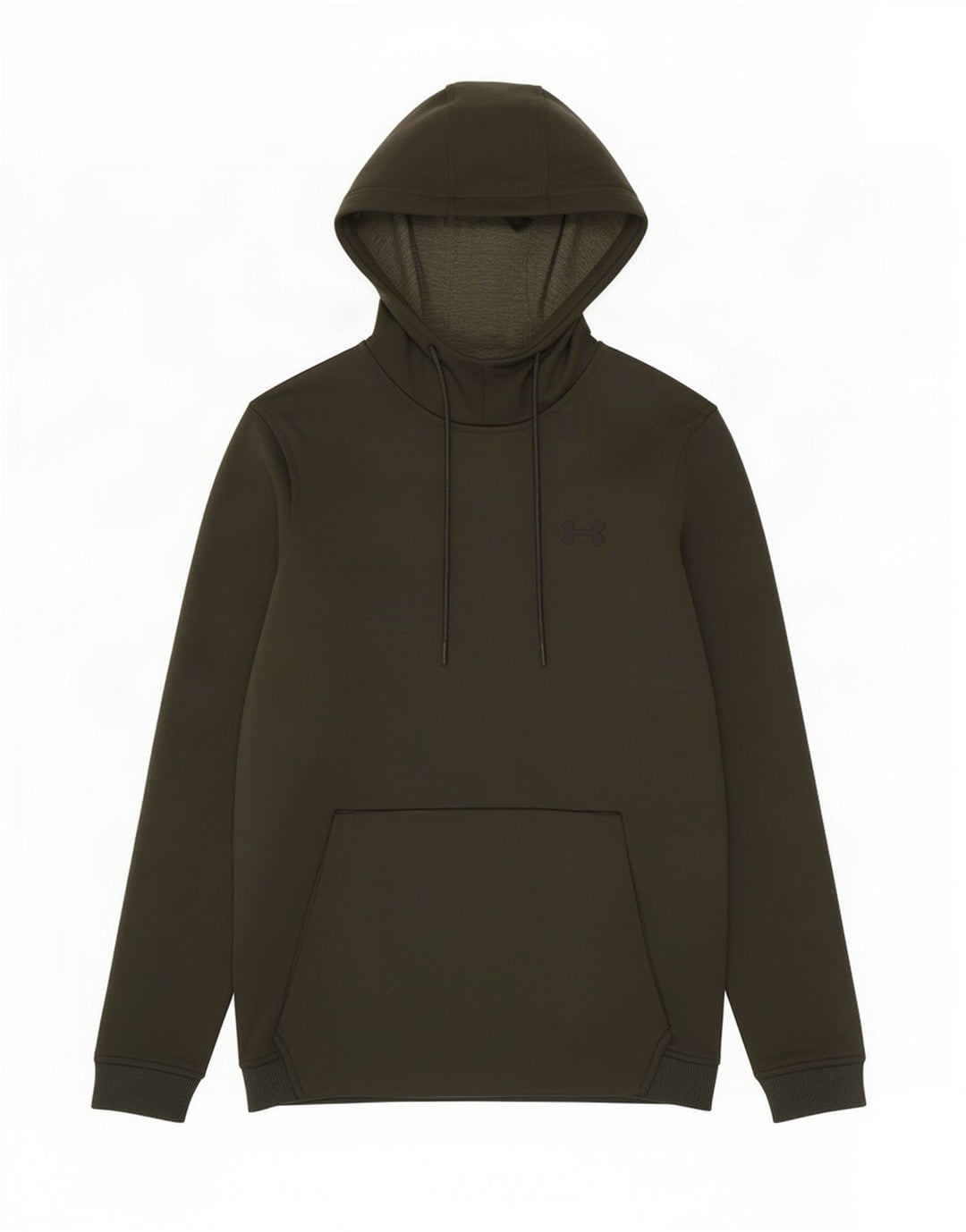 Under Armour Mens Cold Gear Hoodie Jumper Small Green Polyester