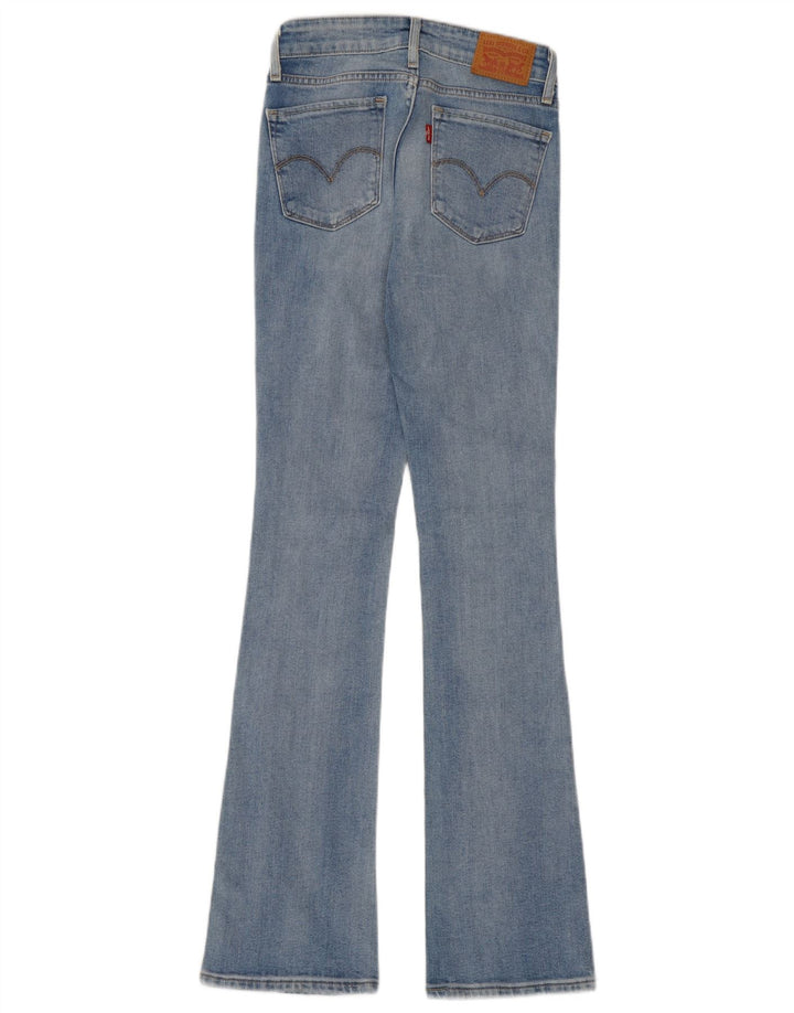 Levi's Womens 715 Bootcut Jeans W23 L32 Blue Cotton