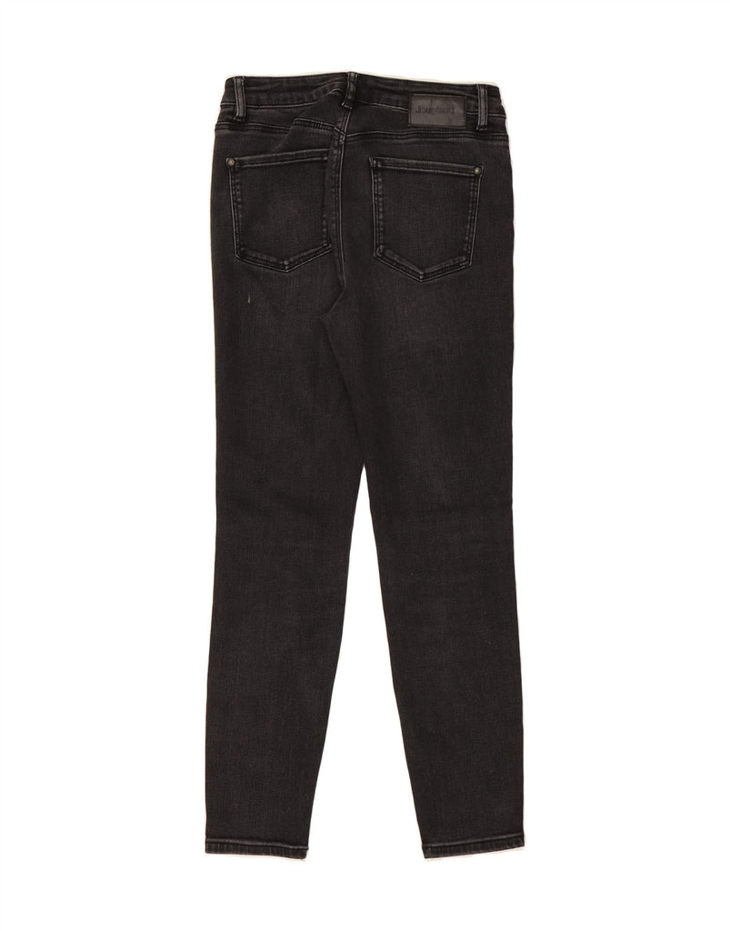 DESIGUAL Womens High Rise Skinny Jeans EU 38 Medium W26 L26 Black Cotton Vintage Desigual and Second-Hand Desigual from Messina Hembry 