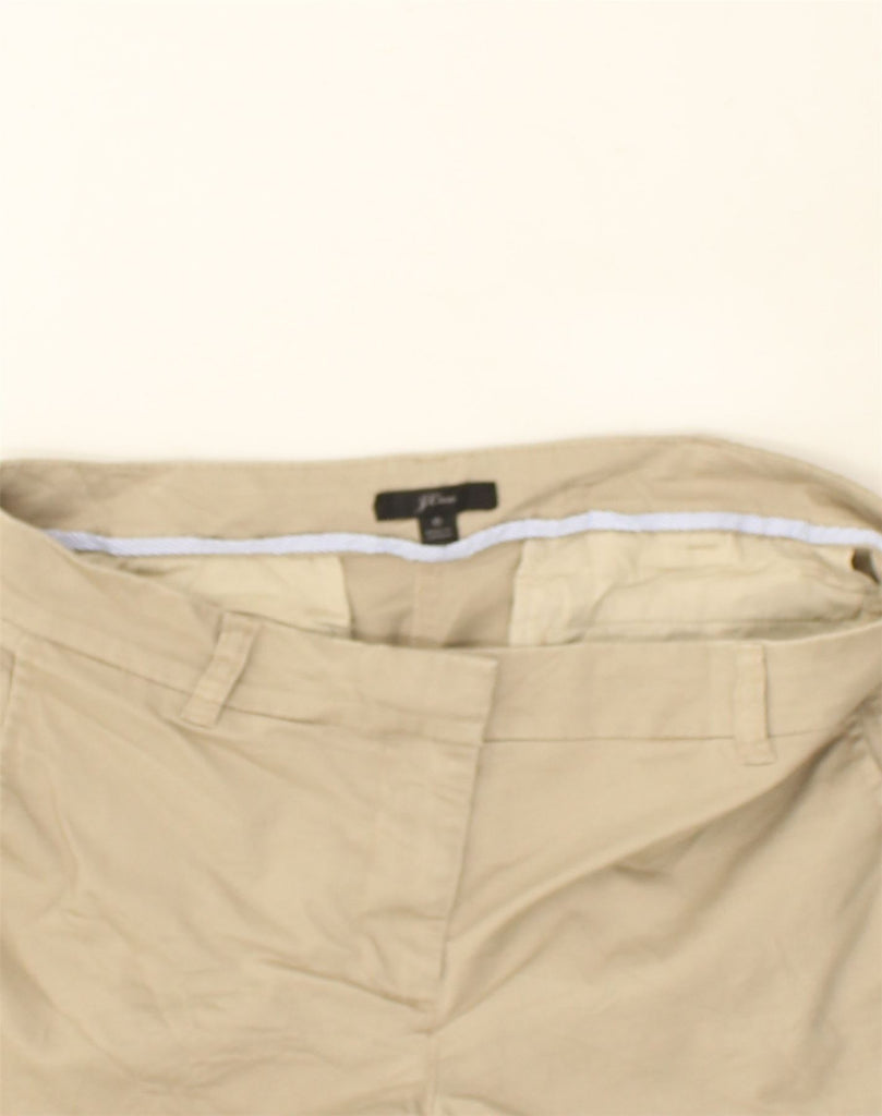 J. CREW Womens Chino Shorts US 6 Medium W32  Beige Cotton | Vintage J. Crew | Thrift | Second-Hand J. Crew | Used Clothing | Messina Hembry 