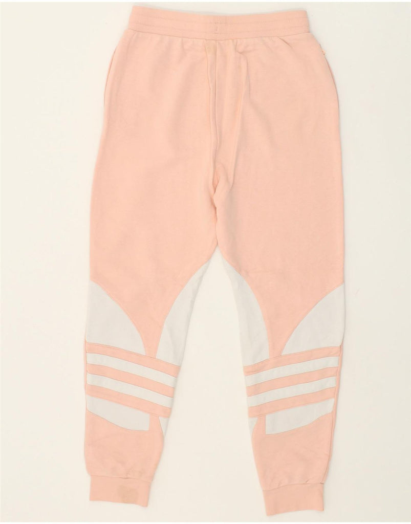 ADIDAS Womens Graphic Tracksuit Trousers Joggers W28 Medium Pink | Vintage Adidas | Thrift | Second-Hand Adidas | Used Clothing | Messina Hembry 