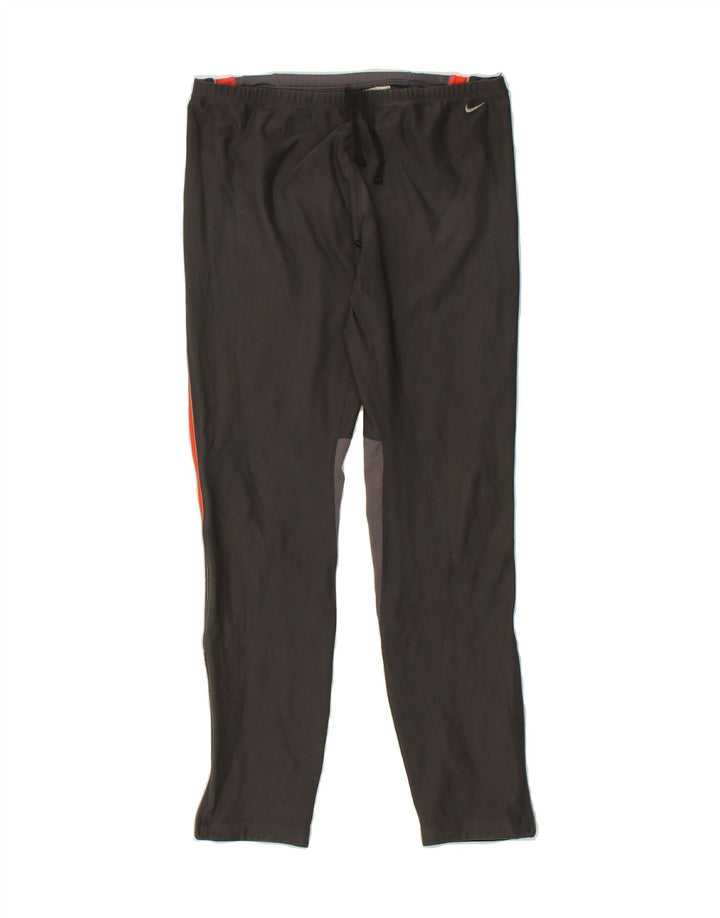 NIKE Womens Tracksuit Trousers UK 16/18 Large Grey Colourblock Vintage Nike and Second-Hand Nike from Messina Hembry 