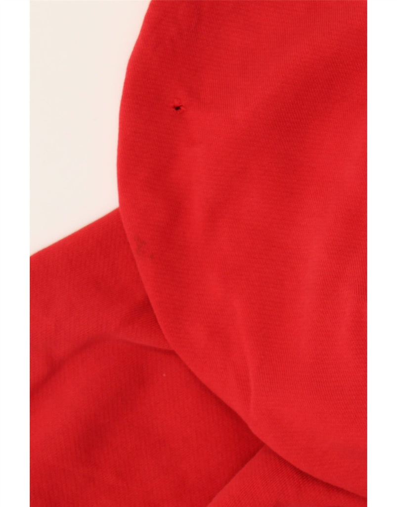 LEVI'S Mens Graphic Hoodie Jumper Small Red Cotton Vintage Levi's and Second-Hand Levi's from Messina Hembry 