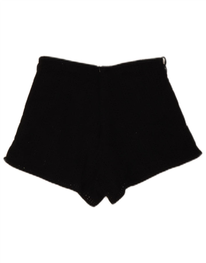 Zara Womens Trafaluc Hot Pants XS W24  Black