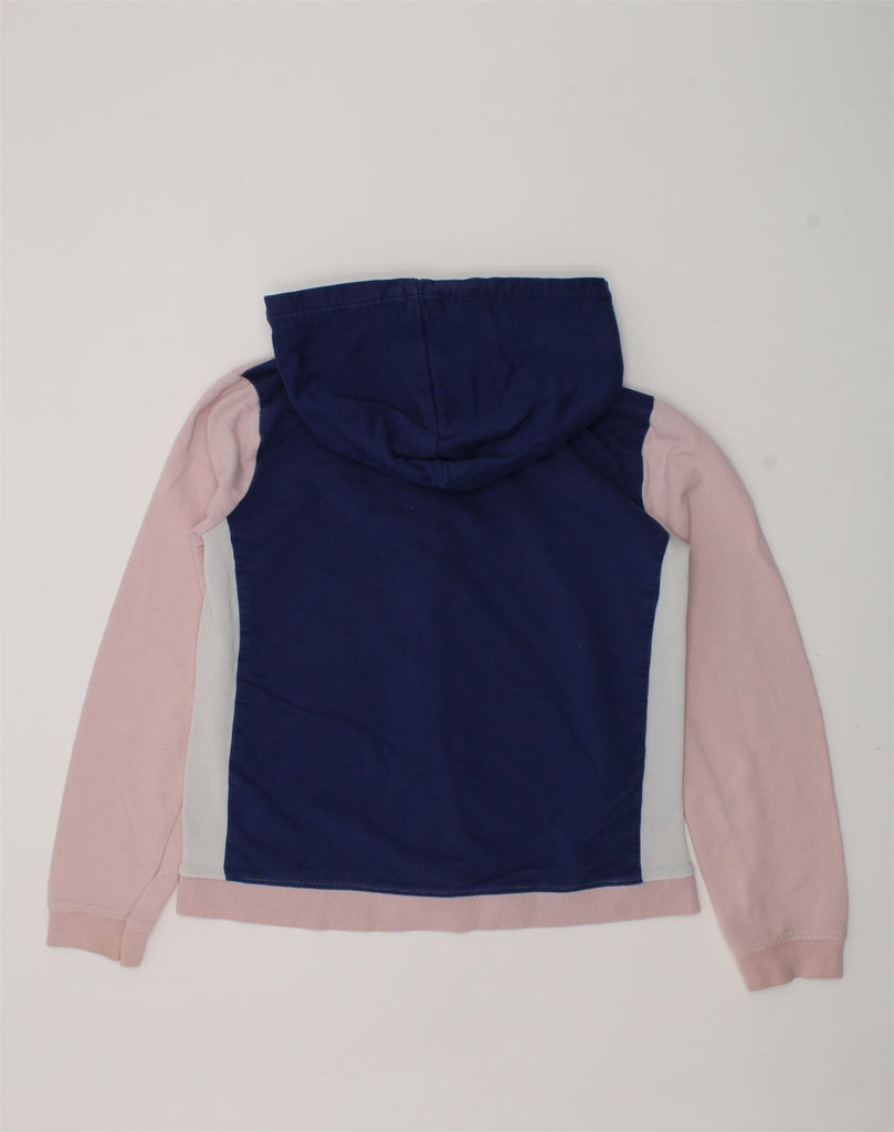 GUESS Girls Zip Hoodie Sweater 11-12 Years Pink Colourblock Cotton | Vintage Guess | Thrift | Second-Hand Guess | Used Clothing | Messina Hembry 