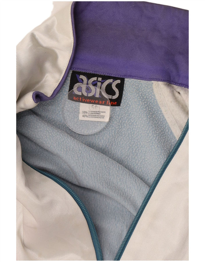Asics Mens Tracksuit Top Jacket IT 50 Medium Multicoloured Colourblock