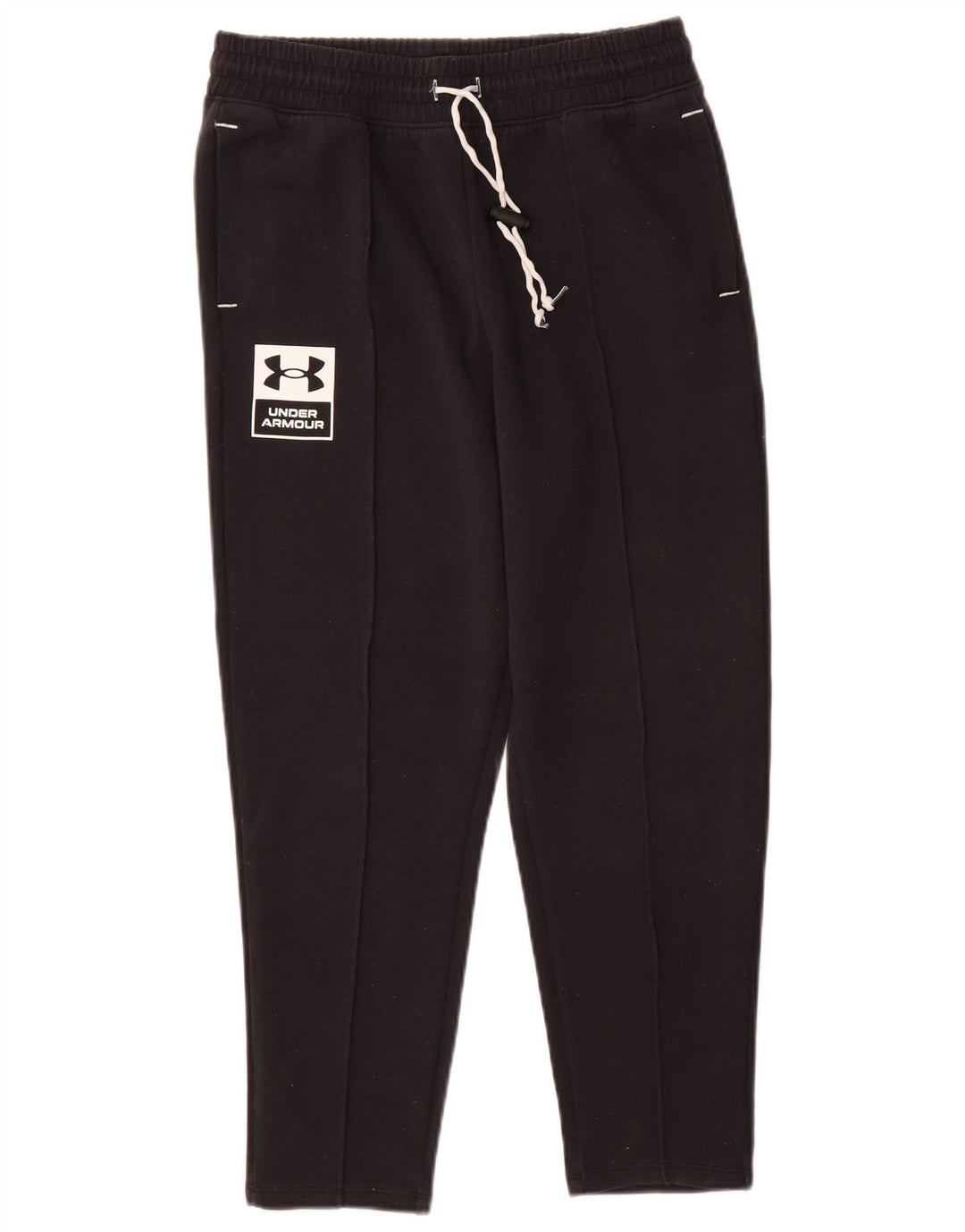 Under Armour Womens Graphic Tracksuit Trousers Small Black Polyester