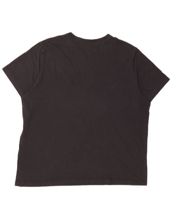 Nike Mens T-Shirt Top 2XL Black