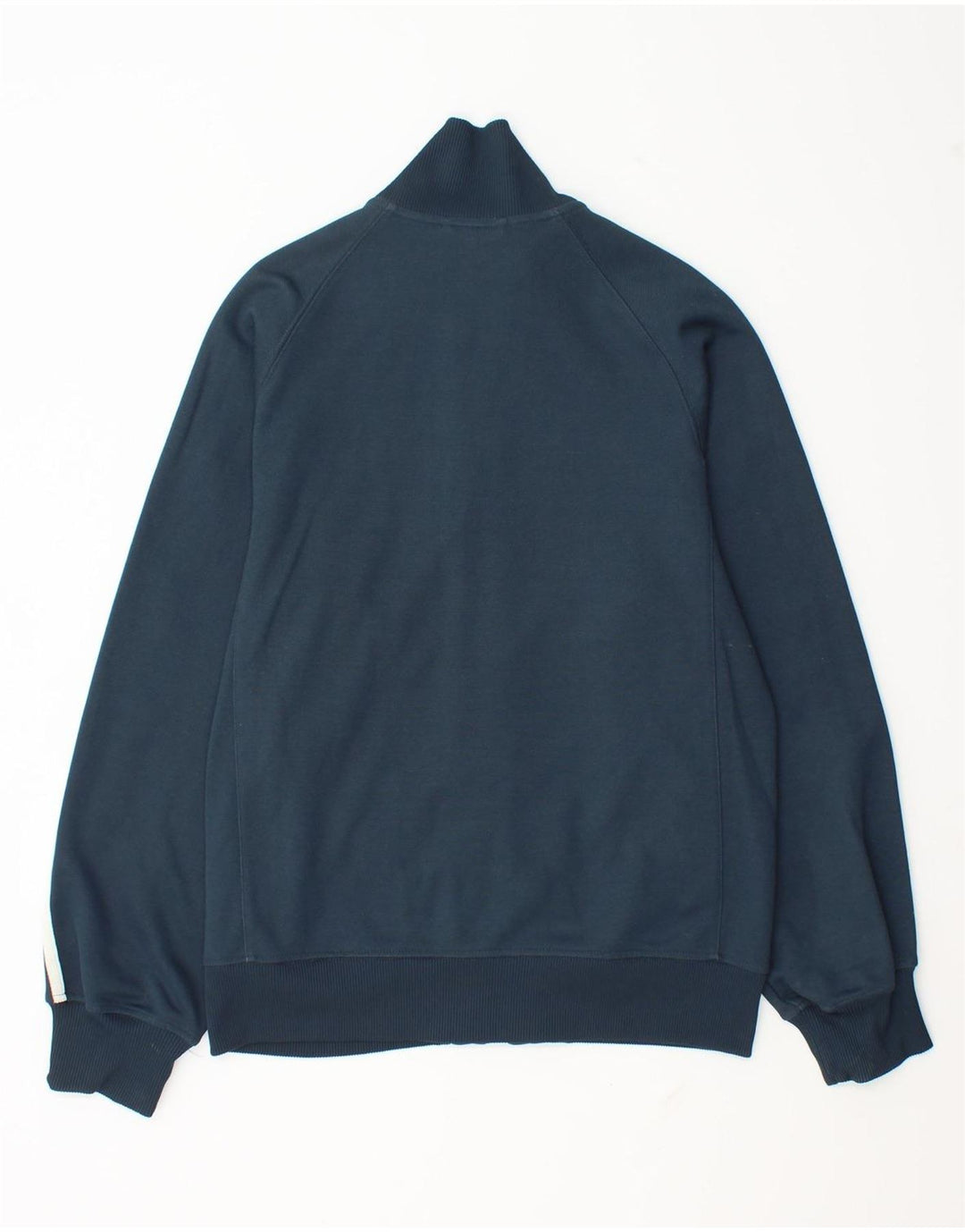 Adidas Mens Tracksuit Top Jacket Small Navy Blue Cotton