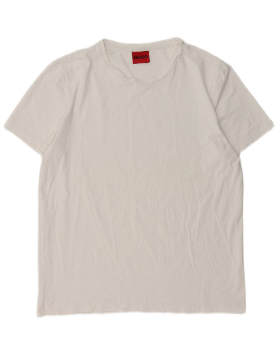 Hugo Boss Mens T-Shirt Top XL White
