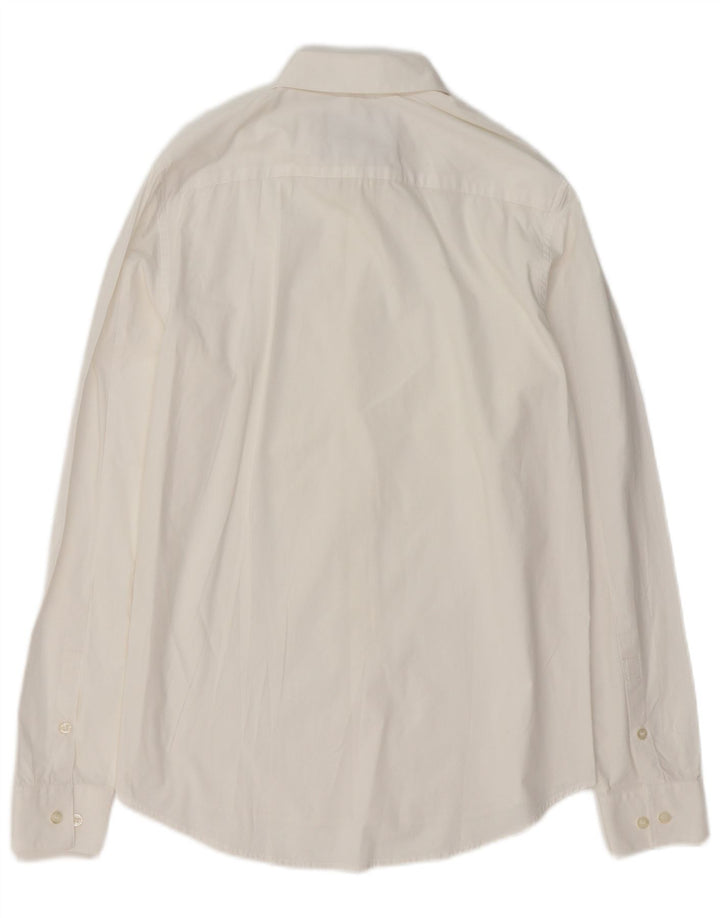 CALVIN KLEIN JEANS Mens Slim Fit Shirt Small White