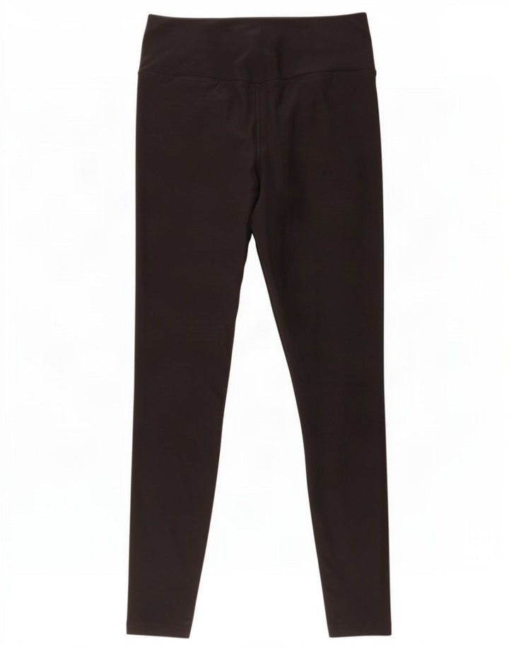Nike Womens Dri Fit Leggings UK 10 Small Black Polyester