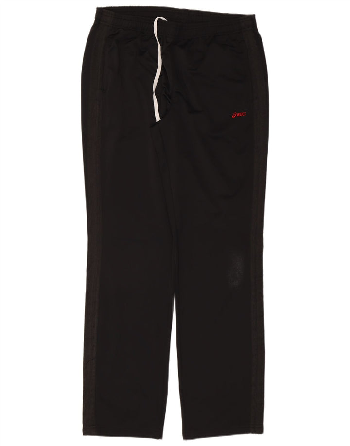 Asics Mens Tracksuit Trousers XL Black Polyester