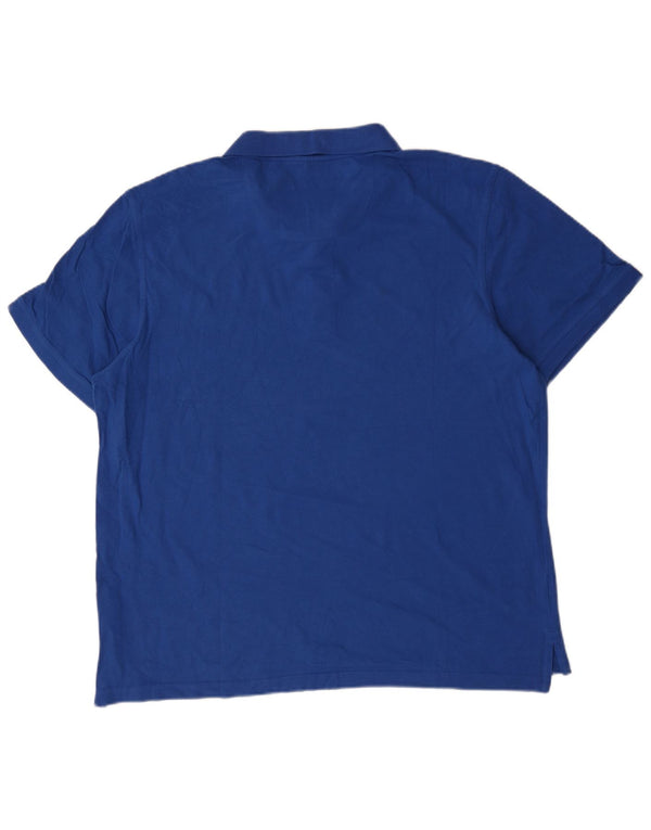 Pierre Cardin Mens Regular Fit Polo Shirt 3XL Blue Cotton