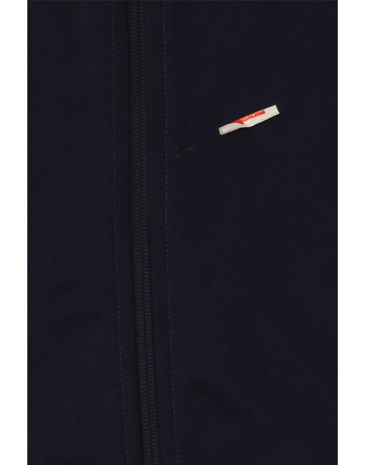 Puma Boys Santes Creus Tracksuit Top Jacket 13-14 Years Navy Blue Polyester