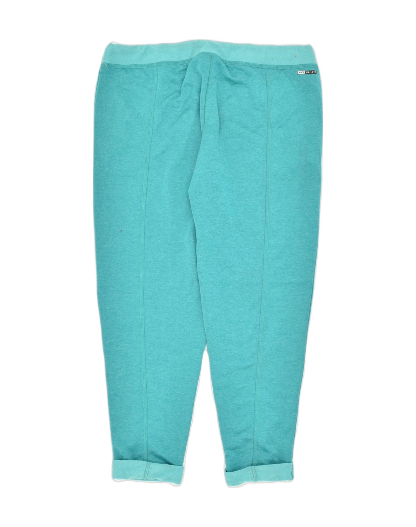 HURLEY Womens Nike Dri Fit Tracksuit Trousers UK 18 XL Turquoise