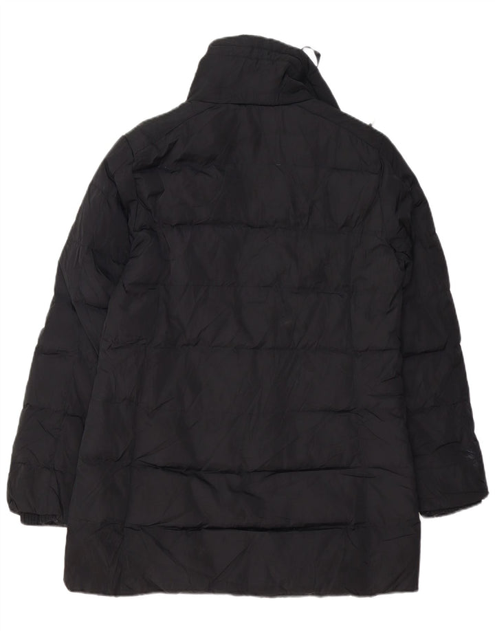 Michael Kors Womens Oversized Padded Coat UK 10 Small Black Polyester
