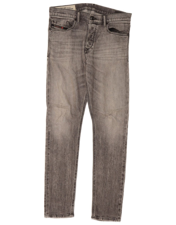 Diesel Mens Slim Jeans W32 L32 Grey Cotton